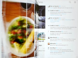 Bildschirmfoto Flipboard App