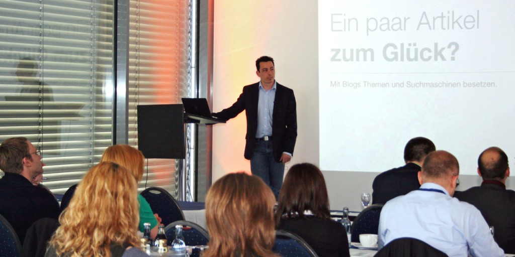 Jost Broichmann Vortrag Tourismusforum 2013